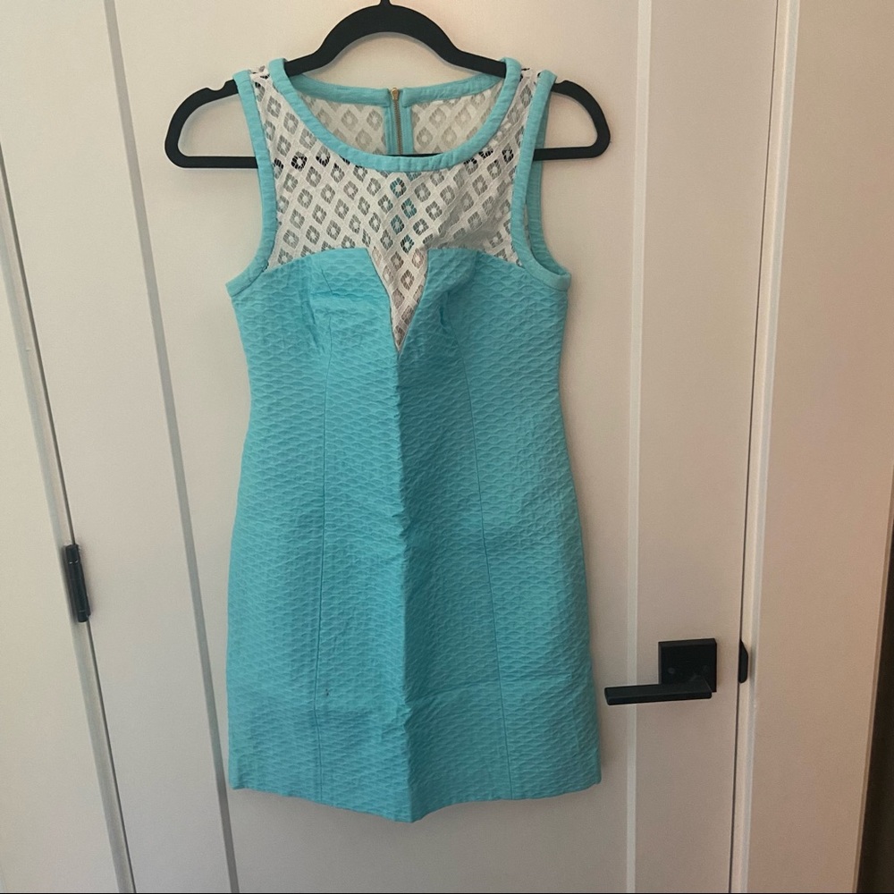 Lilly Pulitzer Size 0 Light Teal Dress